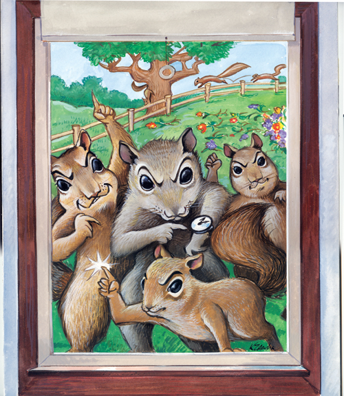 Is Your Yard in the Zagat Guide for Squirrels?